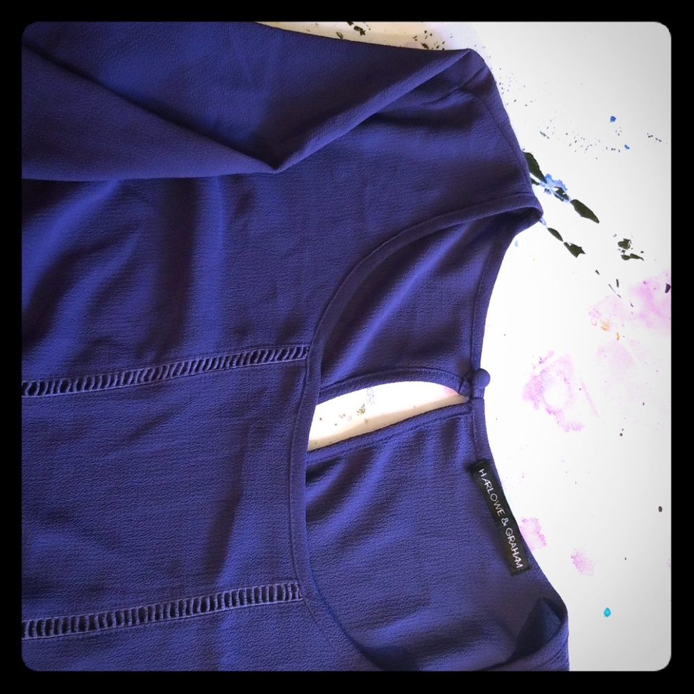 Blue blouse